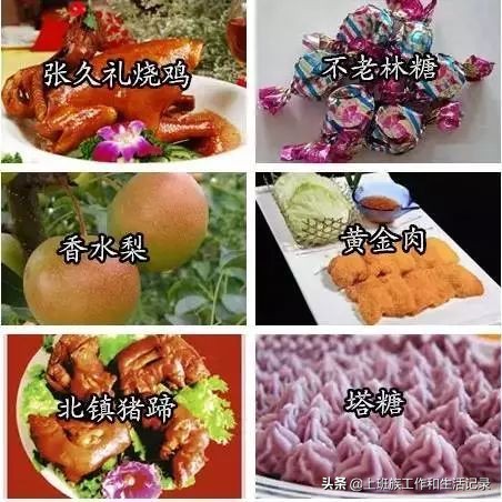 各省特产美食一览表格图片,各省名贵特产类特殊资源清单