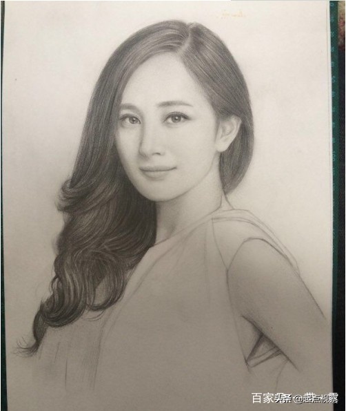 白浅上神你值得拥有，素描大幂幂的“魂”教程