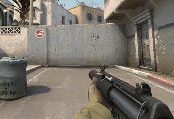 mp5冲锋枪能打死大型动物吗,反恐利器mp5弹鼓式冲锋枪