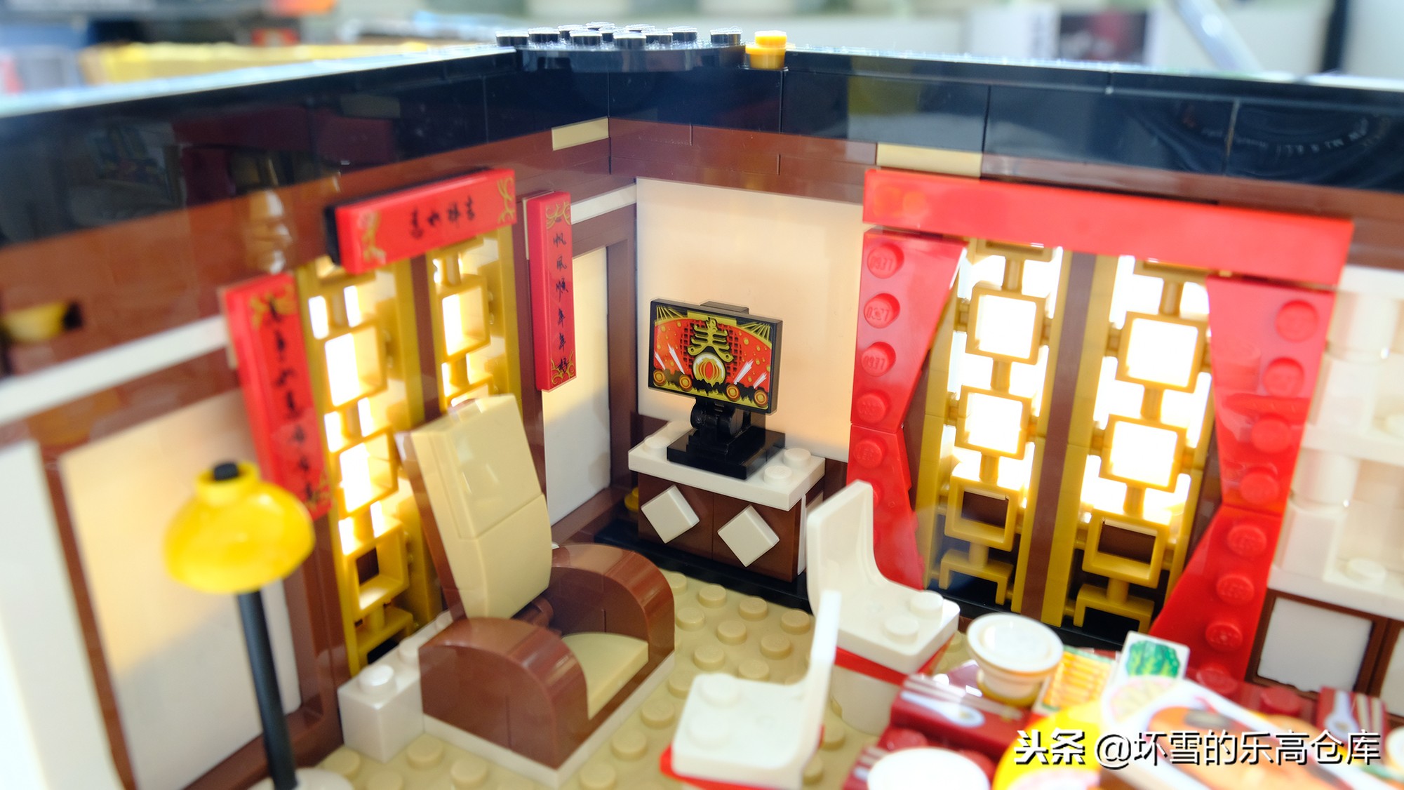 乐高新年套装年夜饭,乐高中国新年年夜饭