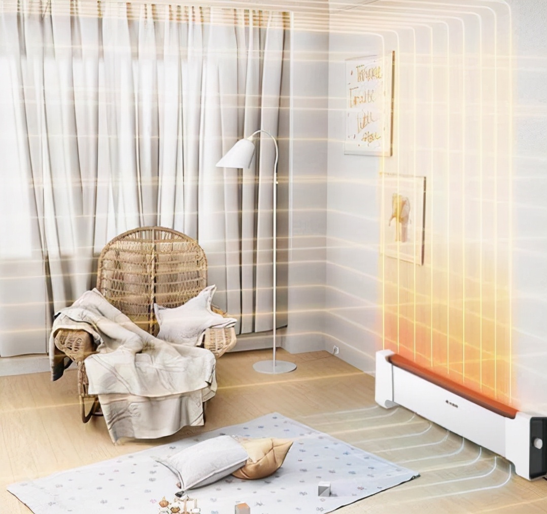 冬天室内取暖神器艾美特,冬日篝火艾美特取暖器