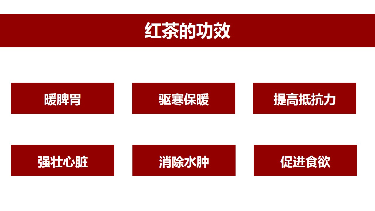 六大茶类功效一览表,中国六大茶类代表名茶以及功效