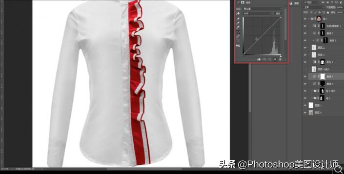 ps修图衣服衣领,ps衬衫修图教程