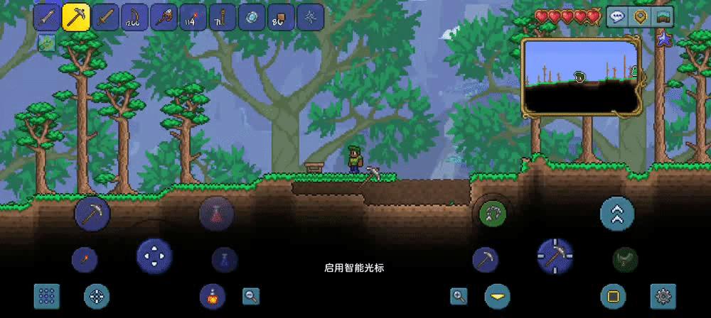 泰拉瑞亚基础操作教学,泰拉瑞亚从零开始通关教学