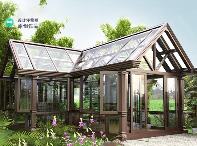 庭院遮风挡雨阳光房,100款阳光房庭院设计
