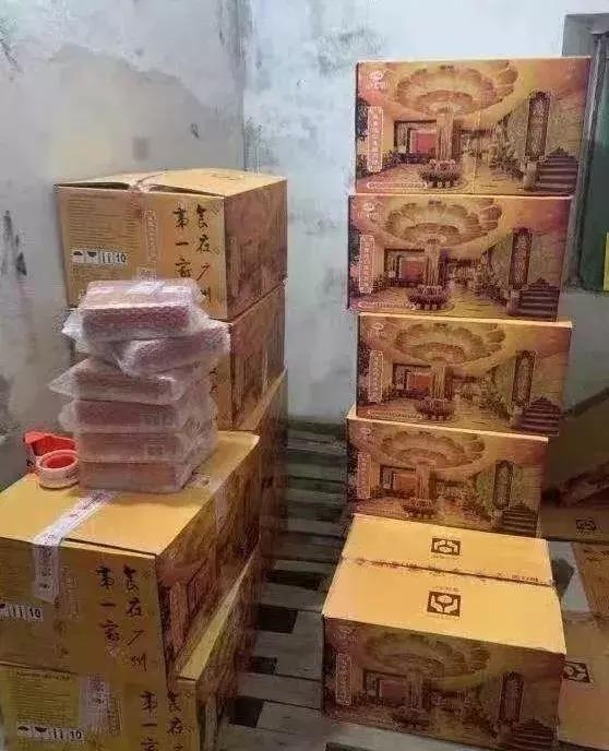 查获假冒月饼,假冒知名月饼的典型性