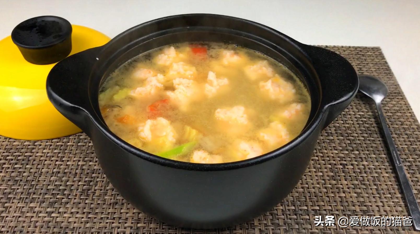 虾滑番茄汤减脂,虾滑菠菜汤减脂