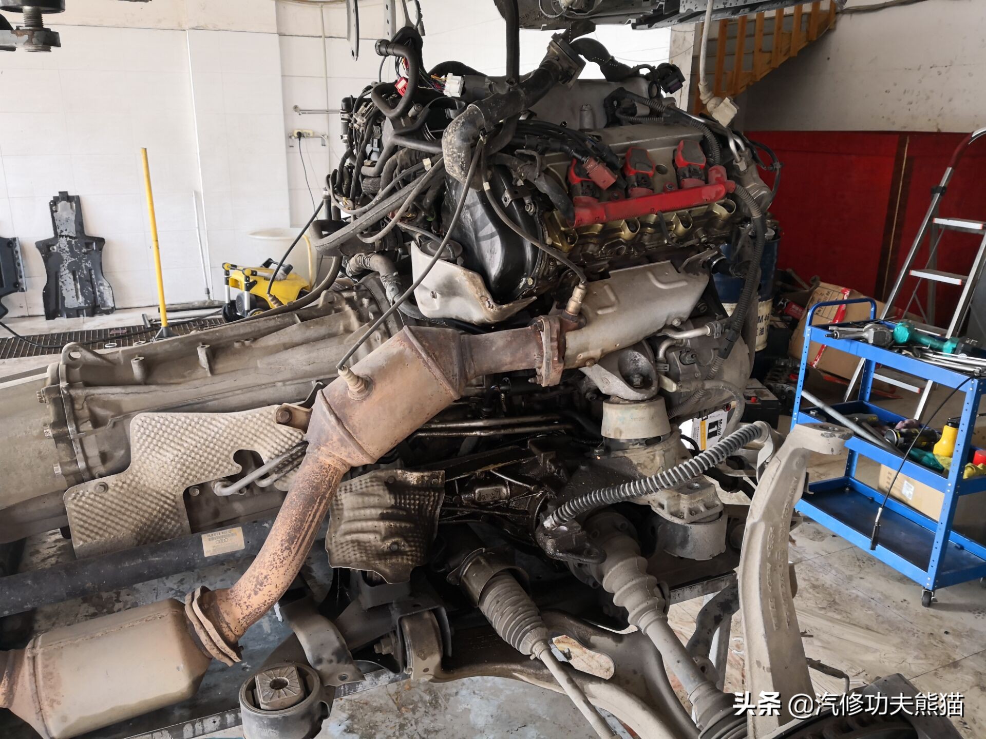 只因修烧机油却被人修到残废！4S拒修！一台奥迪Q7的重生路