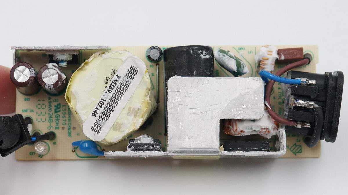 拆解65w氮化镓充电器,拆pdd65w充电器