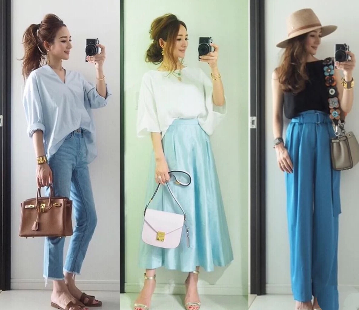 中年小个子没存在感？看38岁日系辣妈星玲奈穿搭，精致优雅又随意