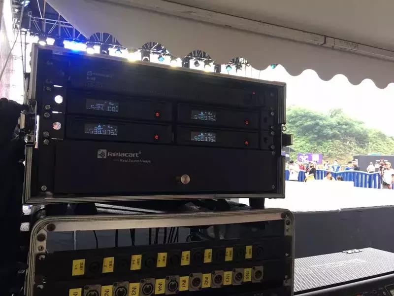 力卡专业无线演出系统全程护航2019江小白YOLO青年文化节