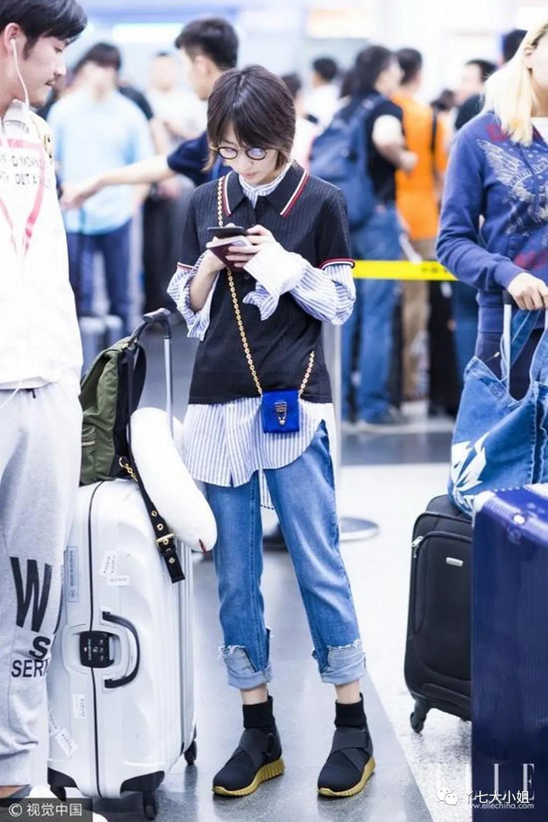 夏季衬衫和t恤叠穿方法,学t恤叠穿混搭法