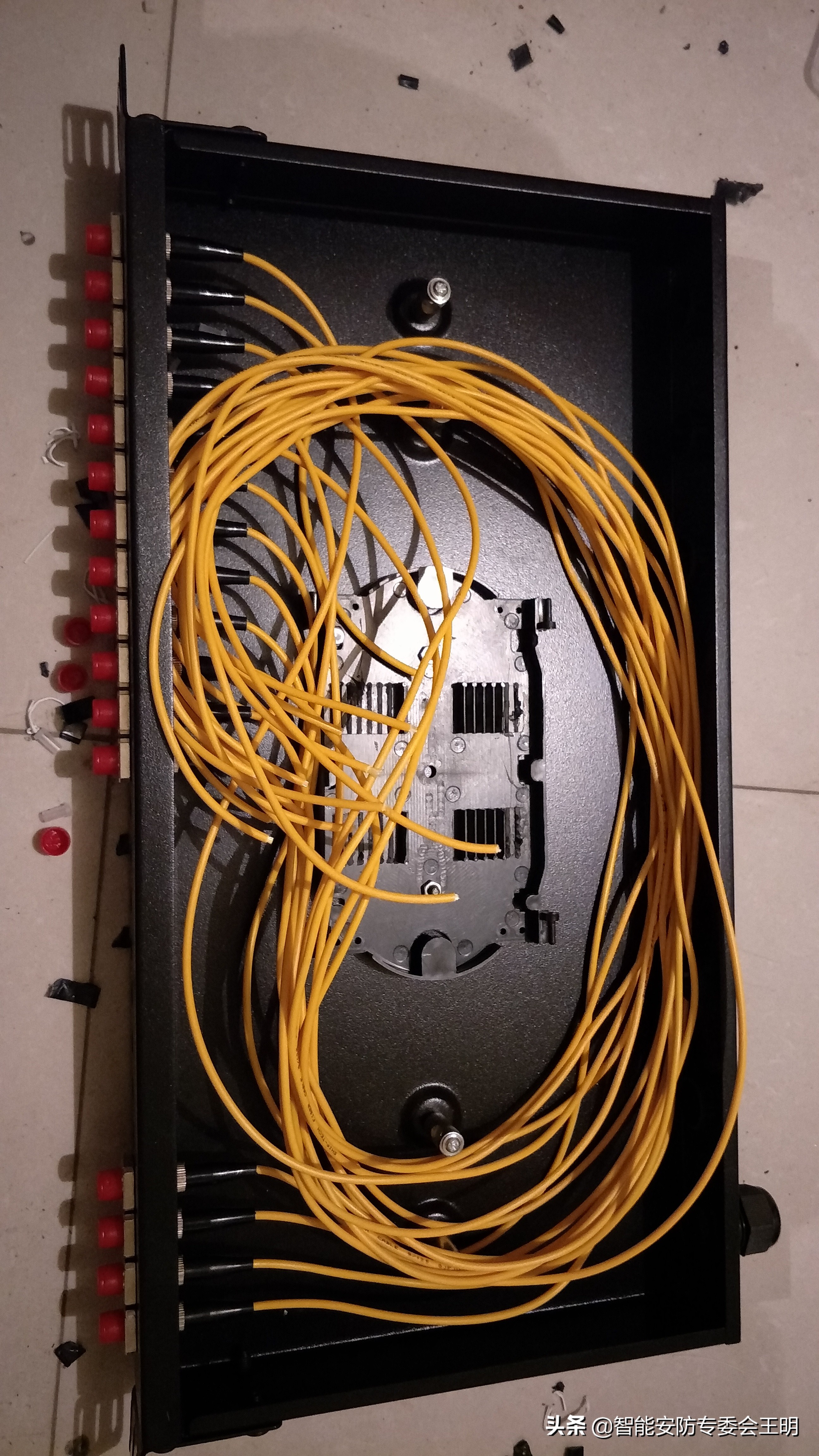 新型光纤熔接施工案例,风电场光纤熔接图纸