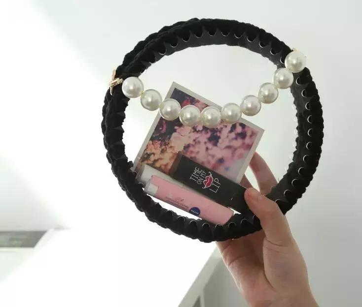 编织小香风材料包,手工diy小香风包编织教程