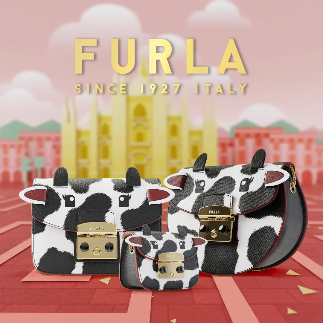furla包包熊猫,furla包包2022
