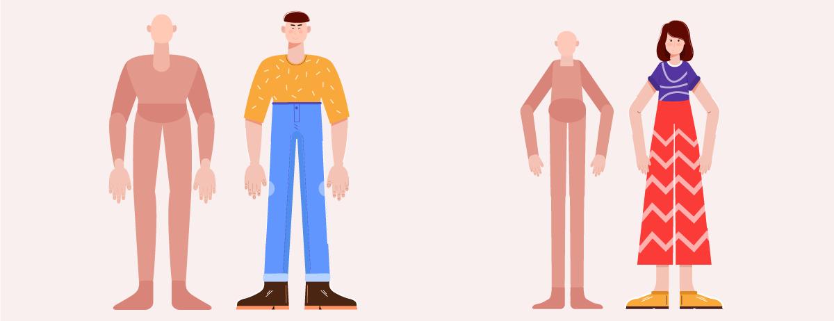 插画组件库用途,插画人物组件化