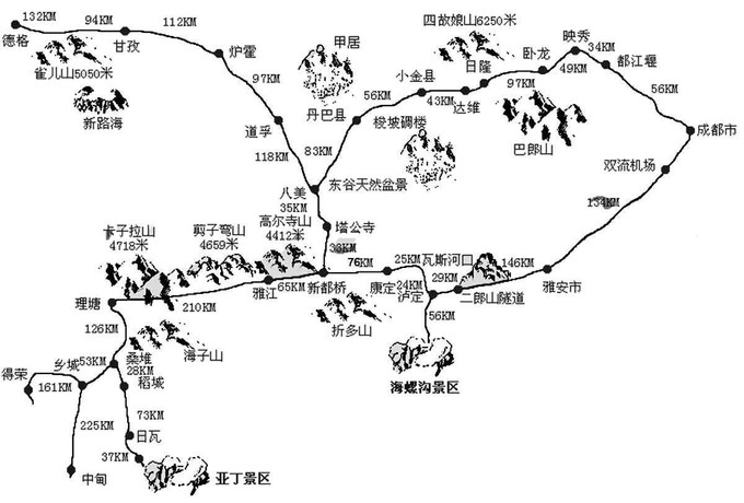 自驾游稻城亚丁攻略视频,成都到稻城亚丁自驾游最佳路线