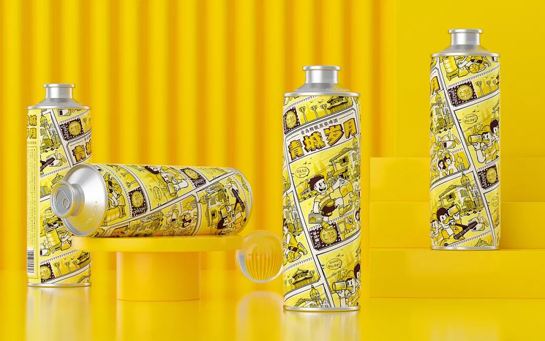 打碎常规思维创新,口碑好的精酿啤酒包装设计图片