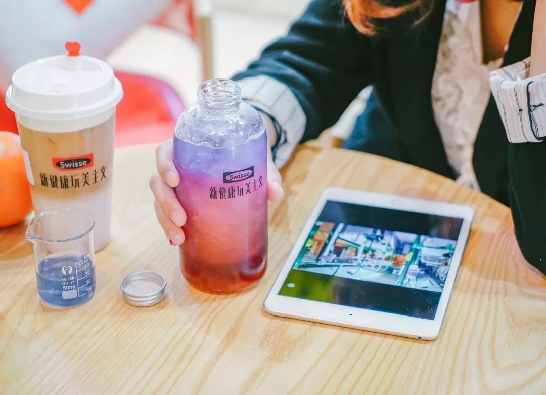 上海的夏天是个美丽的季节,swisse好喝的奶茶