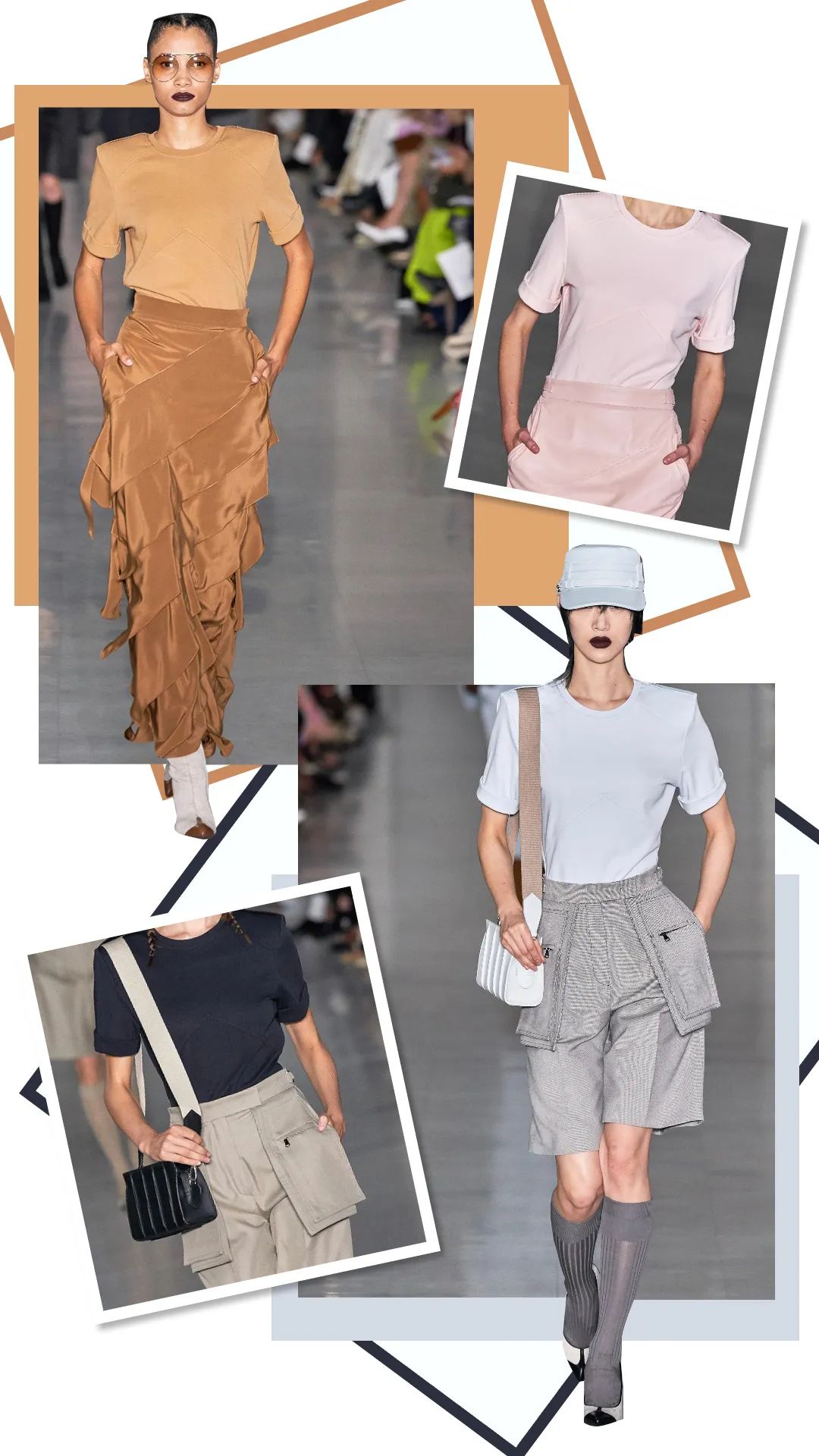 夏日必备的t恤单品,夏天必备新款t恤