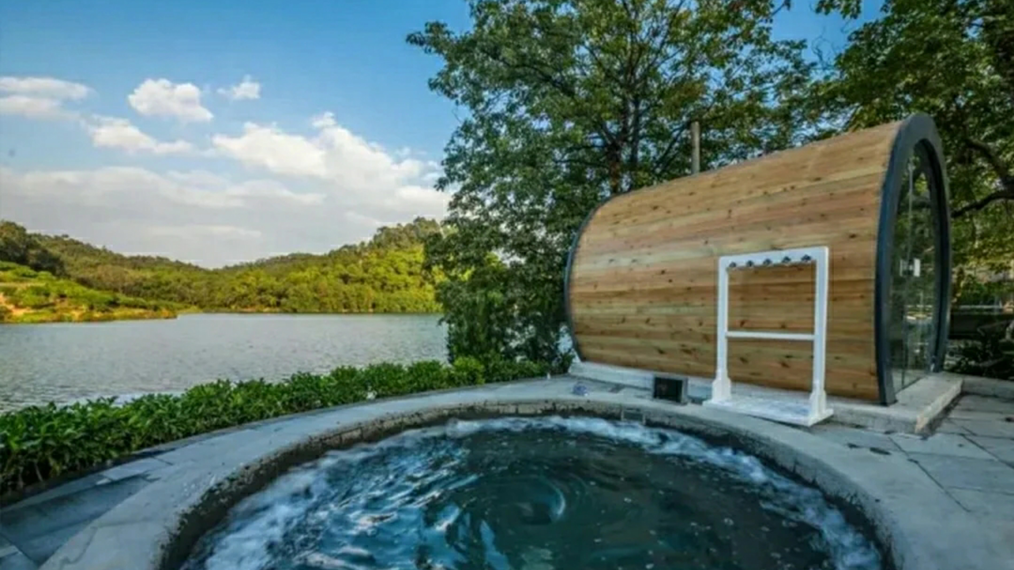 广东威尼斯水上度假村推荐,水上威尼斯一楼带花园