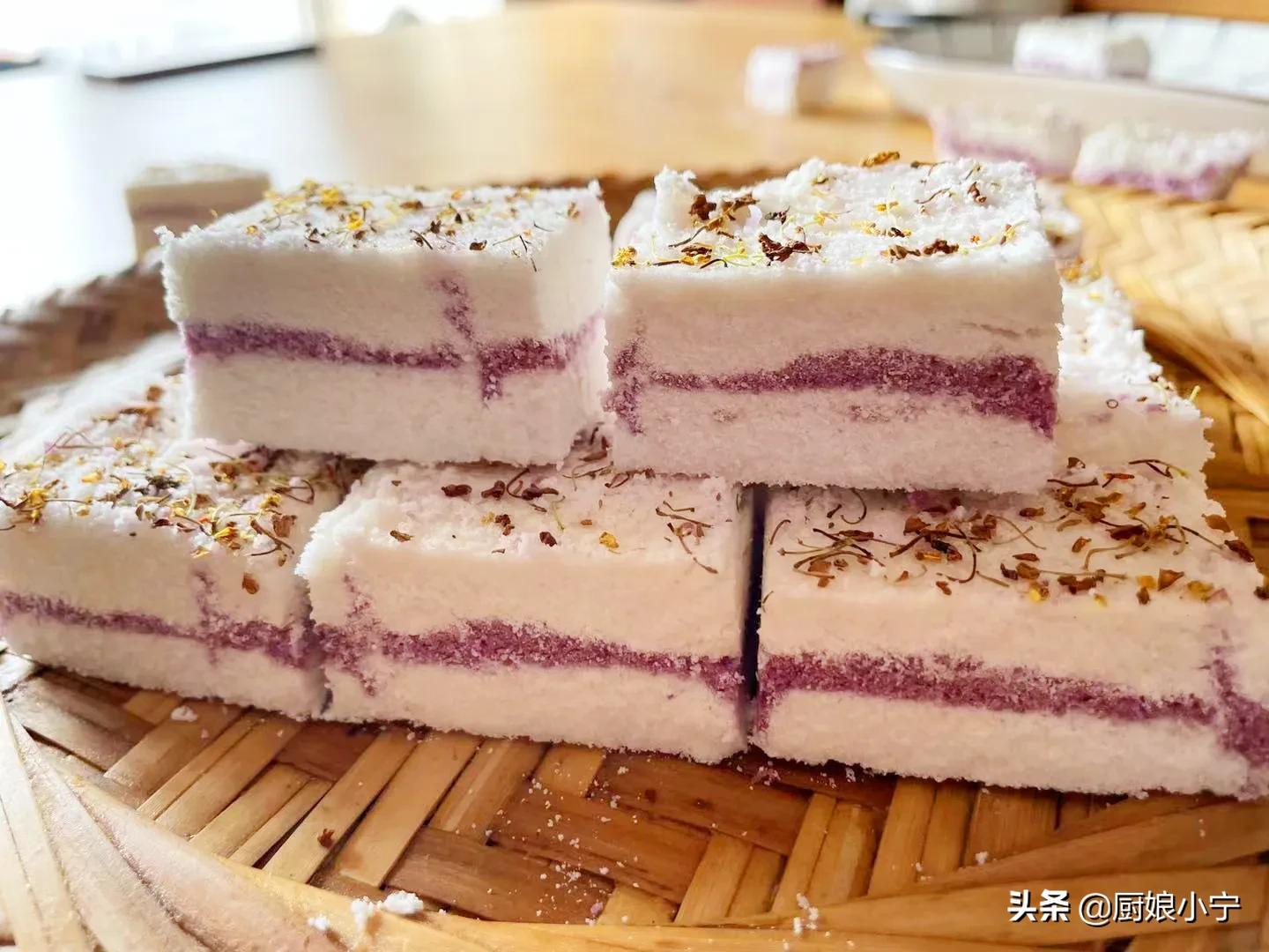 桂花米糕制作方法全过程,桂花米糕制作教程