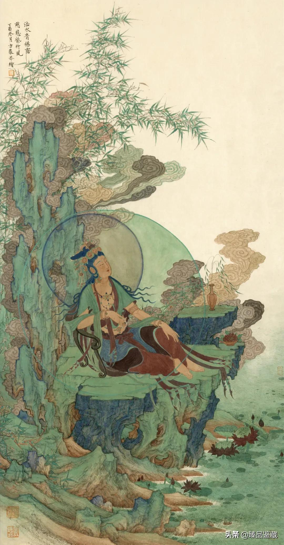 方严讲中国画构图,方严中国画研习班