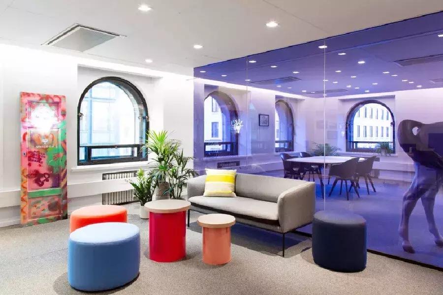 接待区效果,接待客人的感受