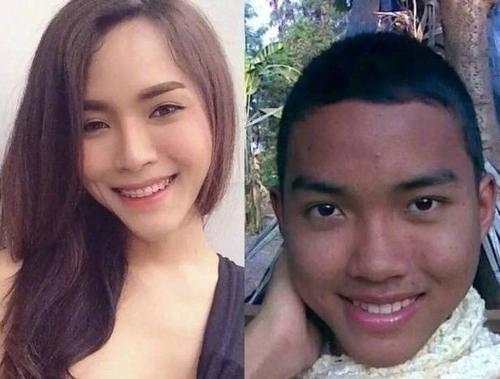 泰国人妖变性前后对比照，网友直呼辣眼睛