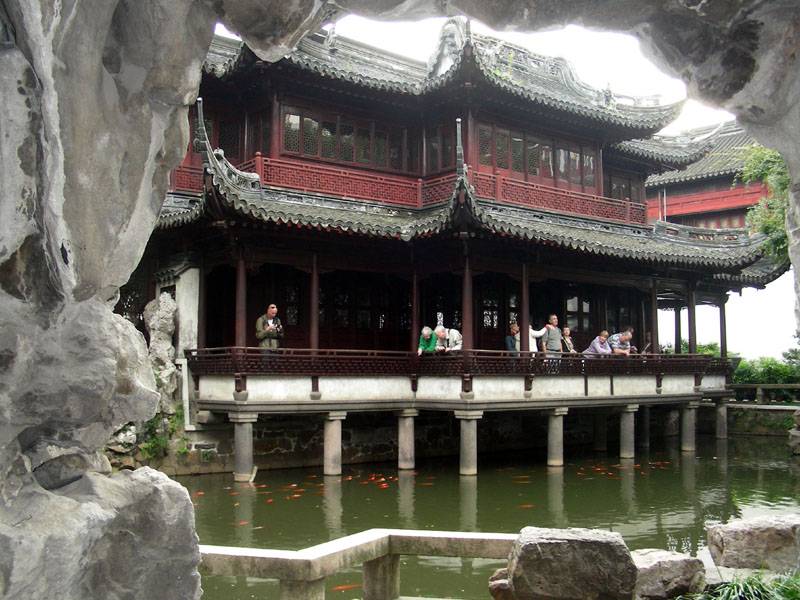 上海古豫园遗址,豫园商城的建筑年代