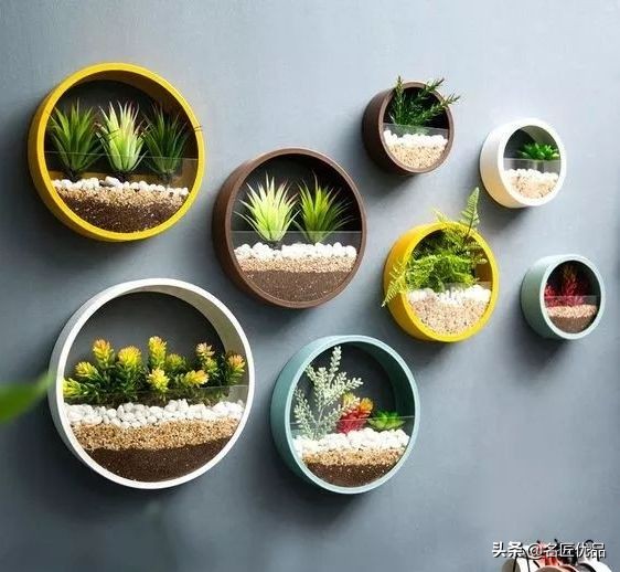 简单的创意墙饰,创意墙壁挂画设计