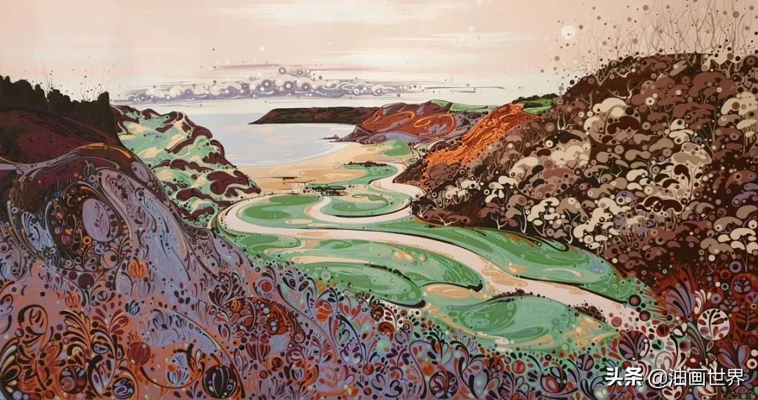 美丽和谐的色彩，丰富的图案，令人回味