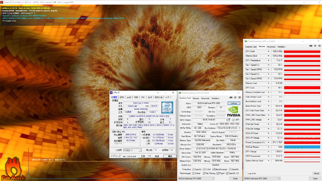 笔记本RTX3060显卡是什么水平,rtx3060加十代i5