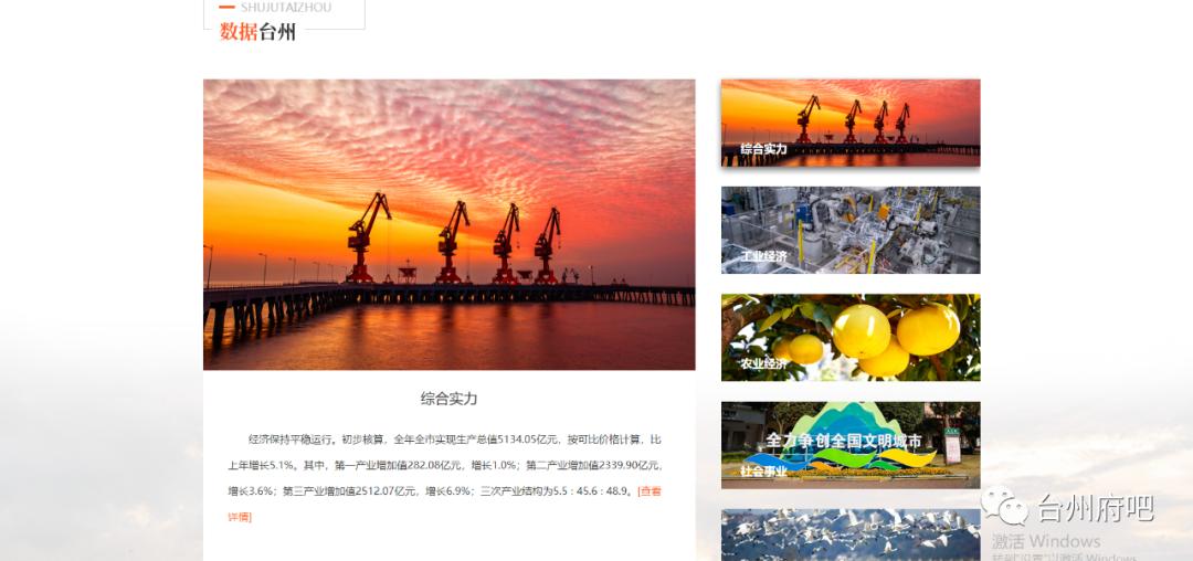 你逛过台州市政府网站吗？初印象从官网开始
