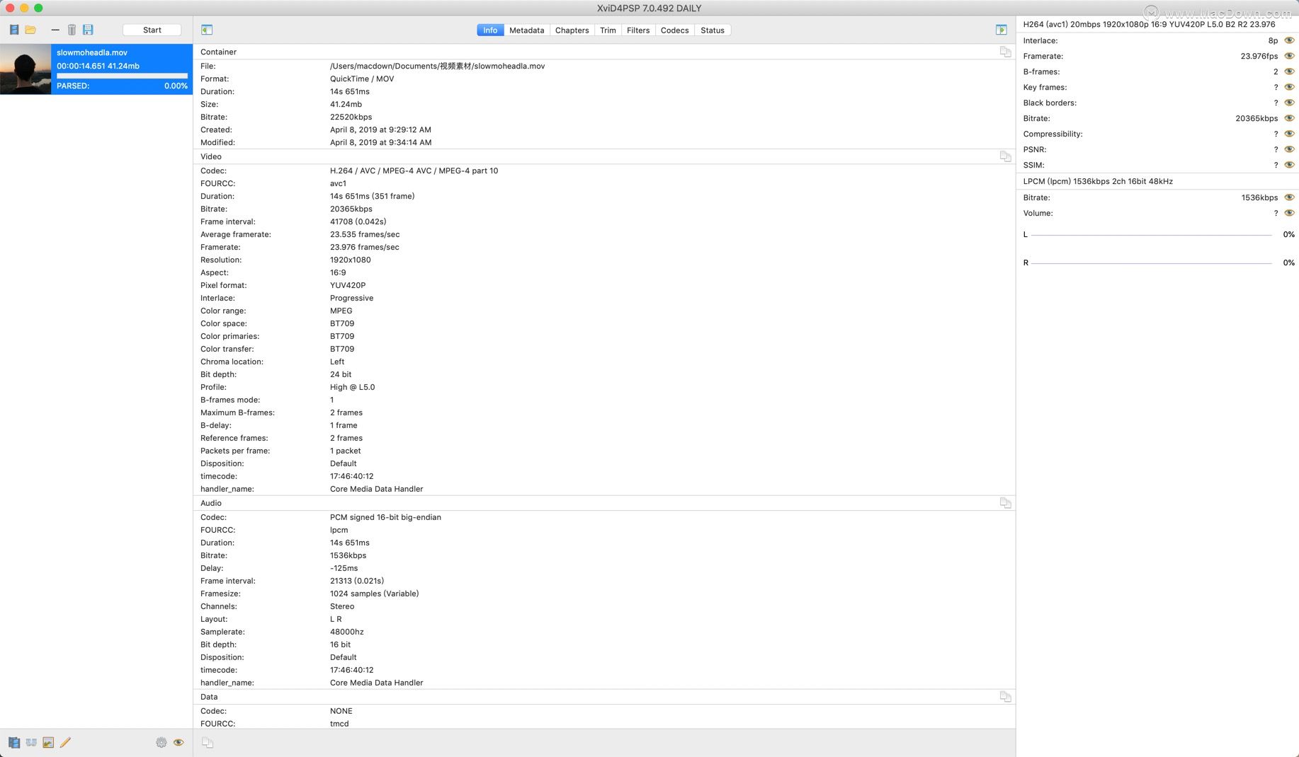 XviD4PSPformac,多媒体文件格式转换器