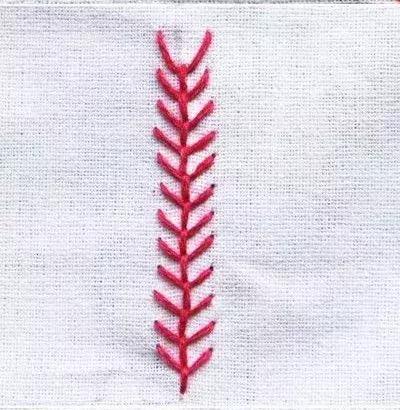 刺绣基本知识之刺绣针法,学刺绣教程绣字