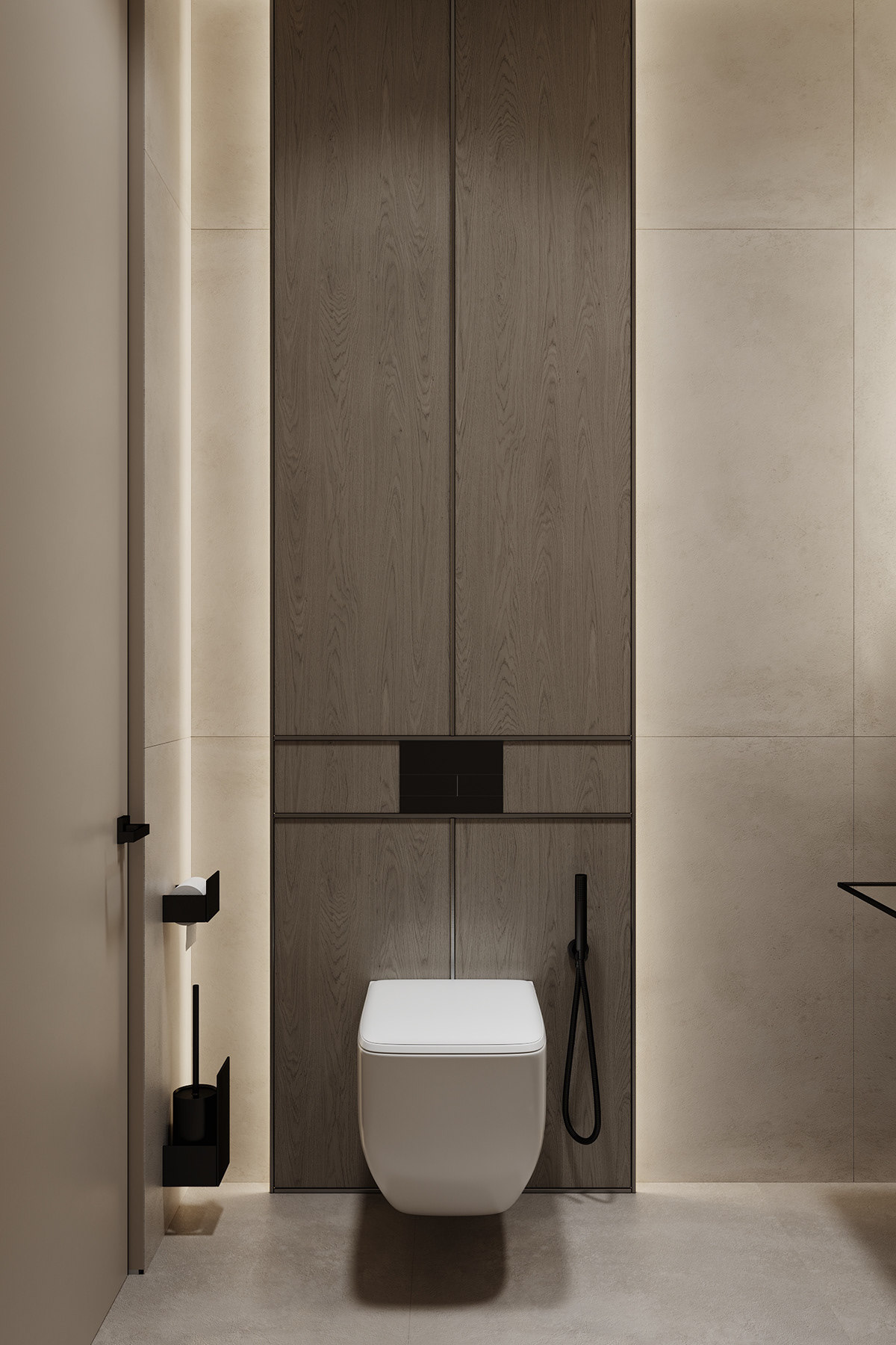 轻奢风格干净的空间,轻奢原木风装修高级感