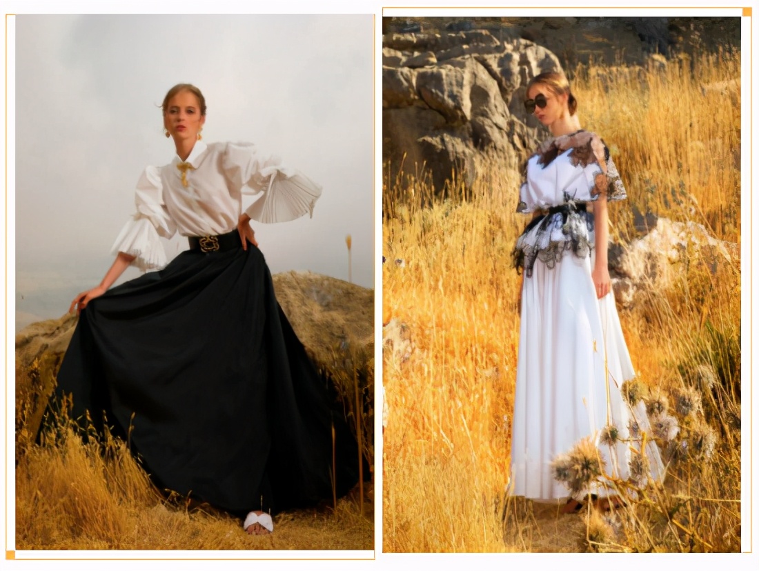 2022春夏巴黎时装周街拍欣赏,2021夏夏高定时装周