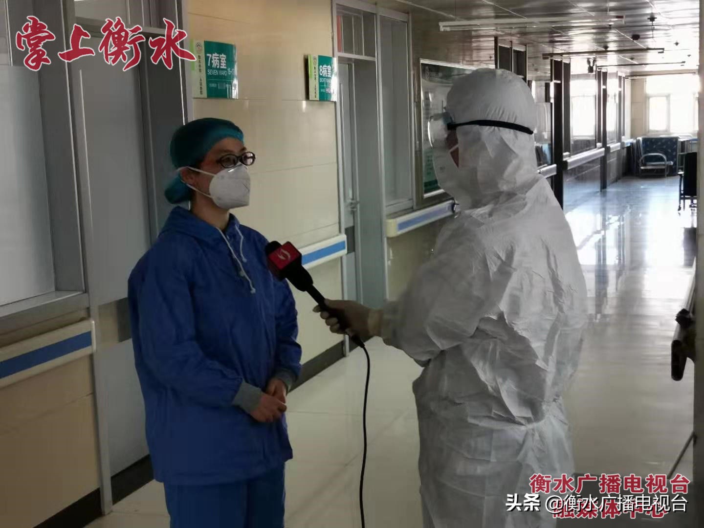 记者采访医护人员在防疫一线,央视采访疫情前线医护人员