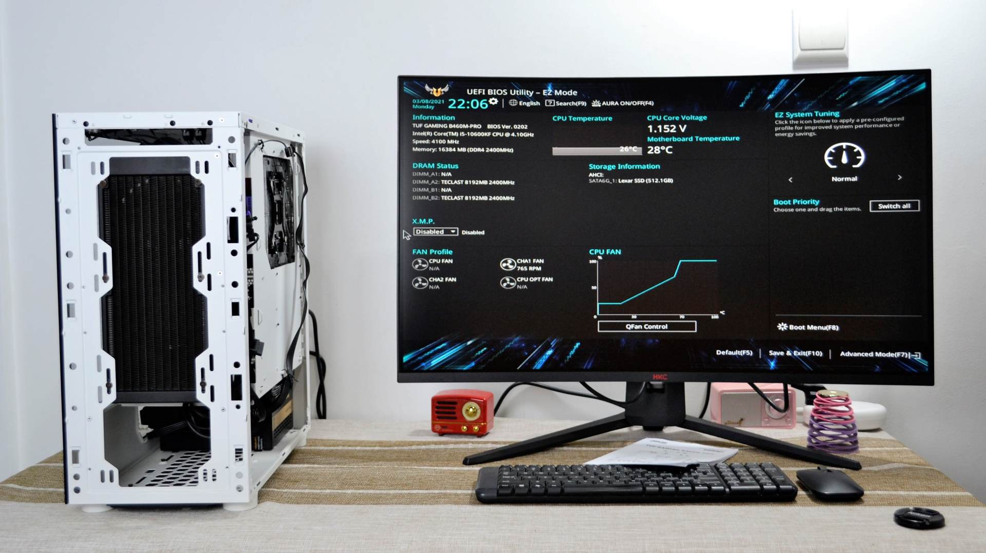 华硕tufgamingb460-plusm.2,diy你的超高性价比主机