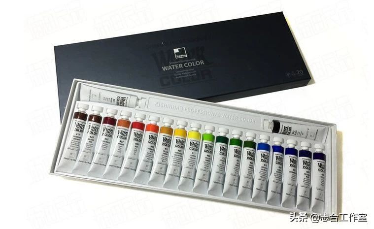 烧钱水粉画,水彩颜料省钱