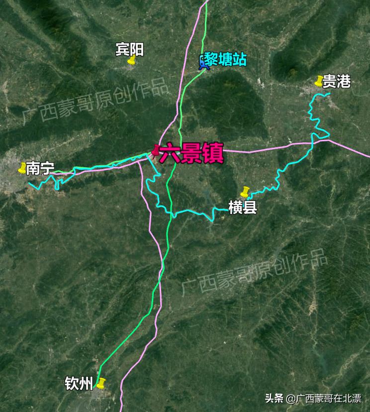 广西横县风景最好的地方,广西省横县六景镇