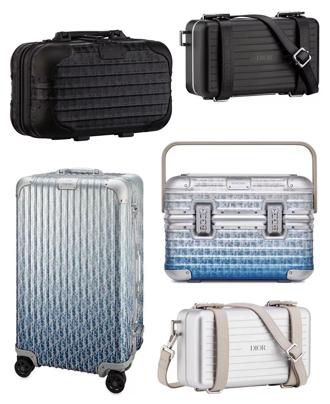 dior和rimowa联名款行李箱,dior和celine双肩包哪个好