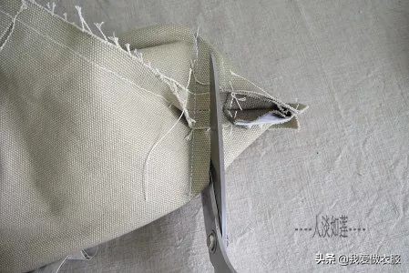 女士大包的裁剪及制作教程,简易包裁剪