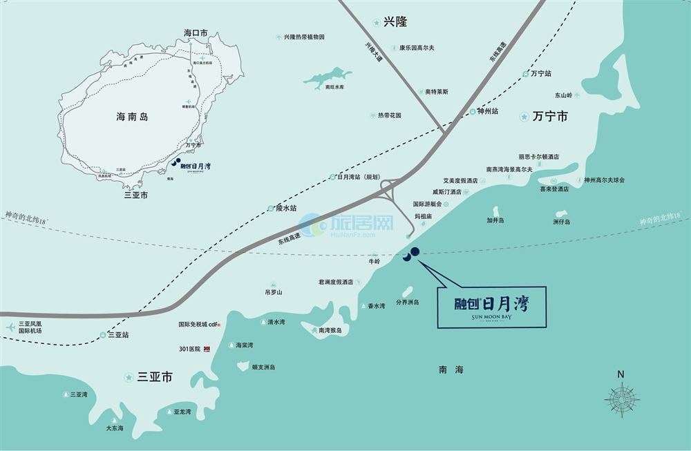 日月湾和融创日月湾去哪个好,融创日月岛怎么样