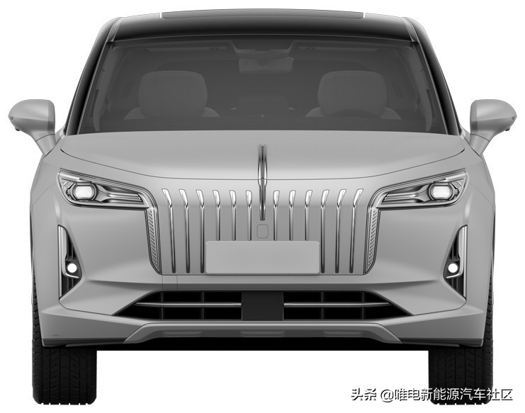 红旗首款suv即将来袭外观帅气十足,红旗纯电动车最新款中小型suv