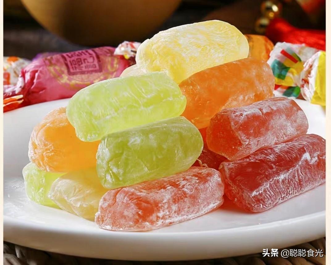 80后零食小吃高粱饴,好吃的小零食高粱饴