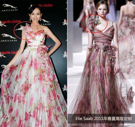 吴宣仪和杨幂谁穿的好看,女明星穿山寨高定