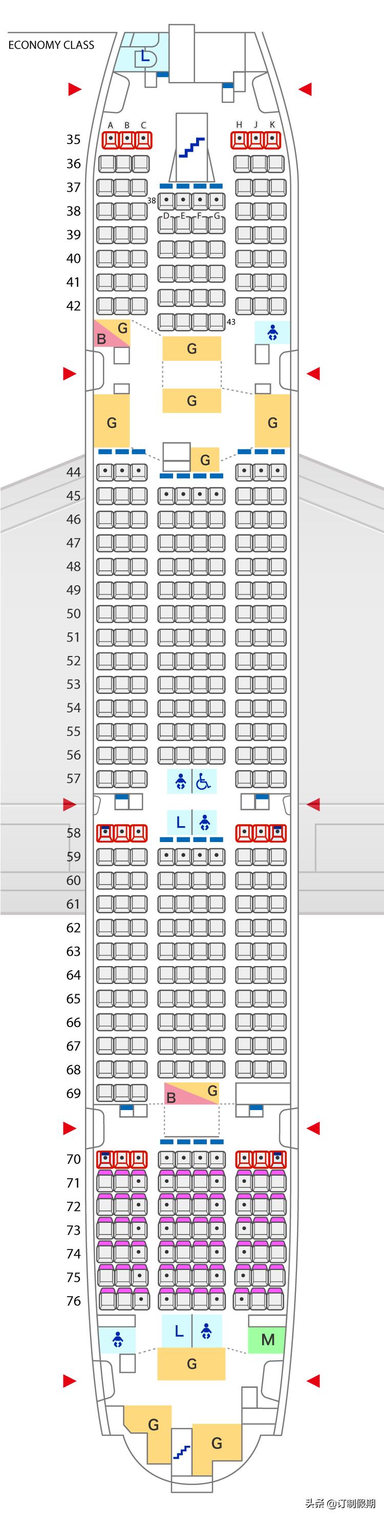全日空航空nh904机型,全日空波音777-300国内机型