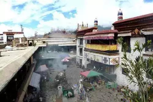 拉萨八廓街地图,八廓街和转经道